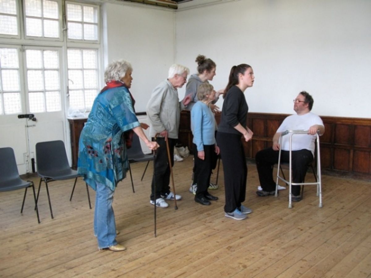 Carola Stewart, Bryan Hands, Julia Voce (back) Apple Brook (front) Jennifer Lee, Dan Copeland at 