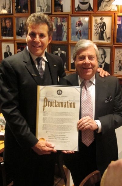 Jake Ehrenreich and Marty Markowitz Photo