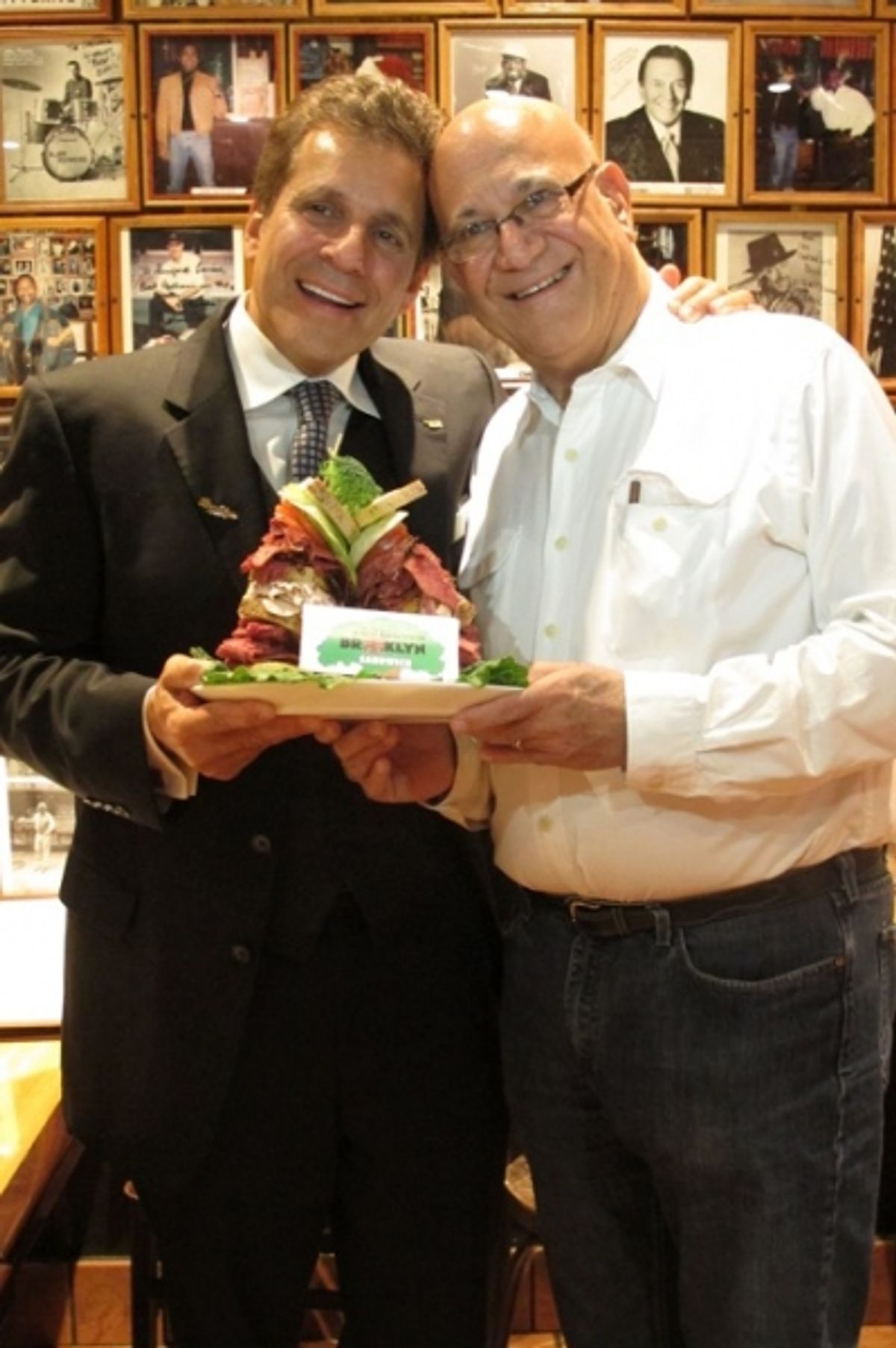 Jake Ehrenreich and Marty Markowitz at 