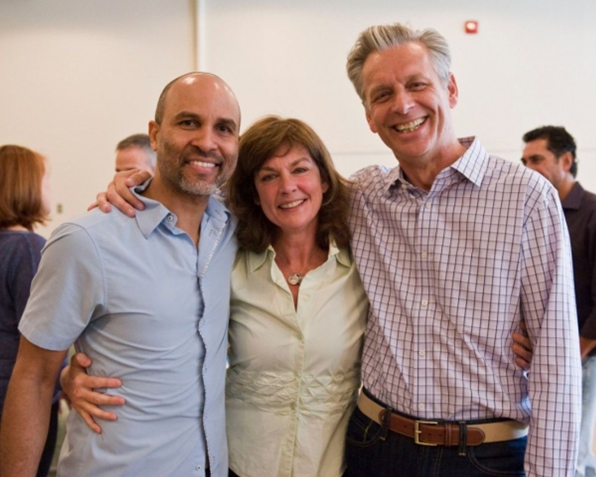 Julio Monge, Michele Pawk at 