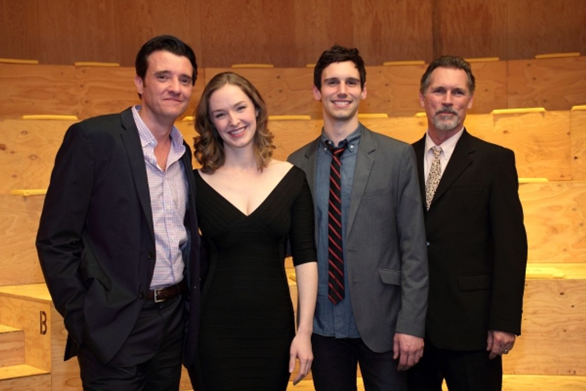 Jason Butler Harmer, Amanda Quaid, Cory Michael Smith, Cotter Smith at 