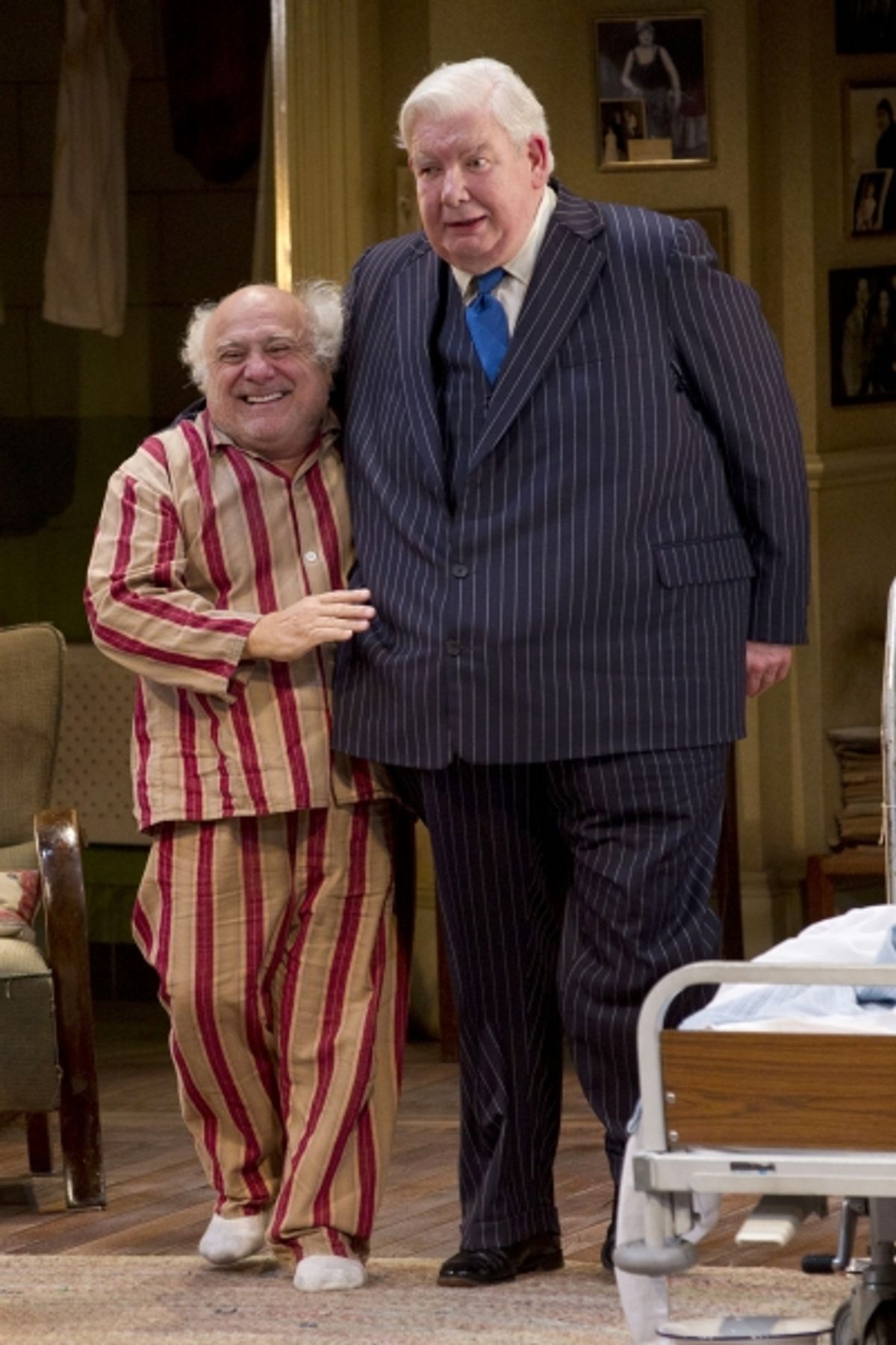 Danny DeVito and Richard Griffiths 
 at 