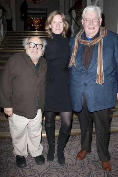 Danny DeVito, Thea Sharrock and Richard Griffiths
 Photo