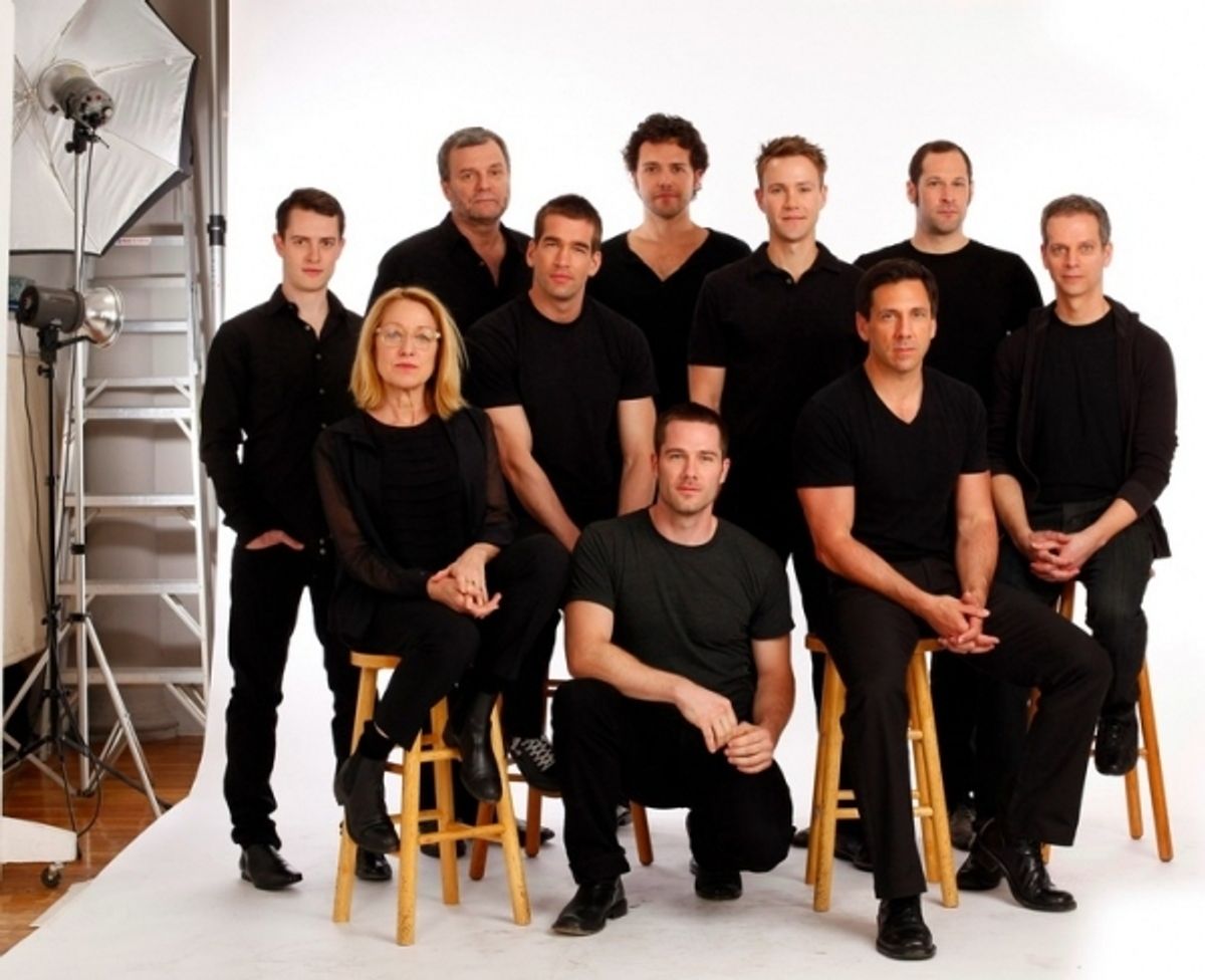 Cast of THE NORMAL HEART. Photo Credit: Carol Rosegg at 