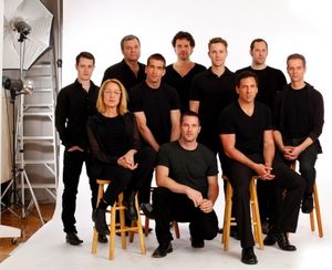 Cast of THE NORMAL HEART. Photo Credit: Carol Rosegg Photo