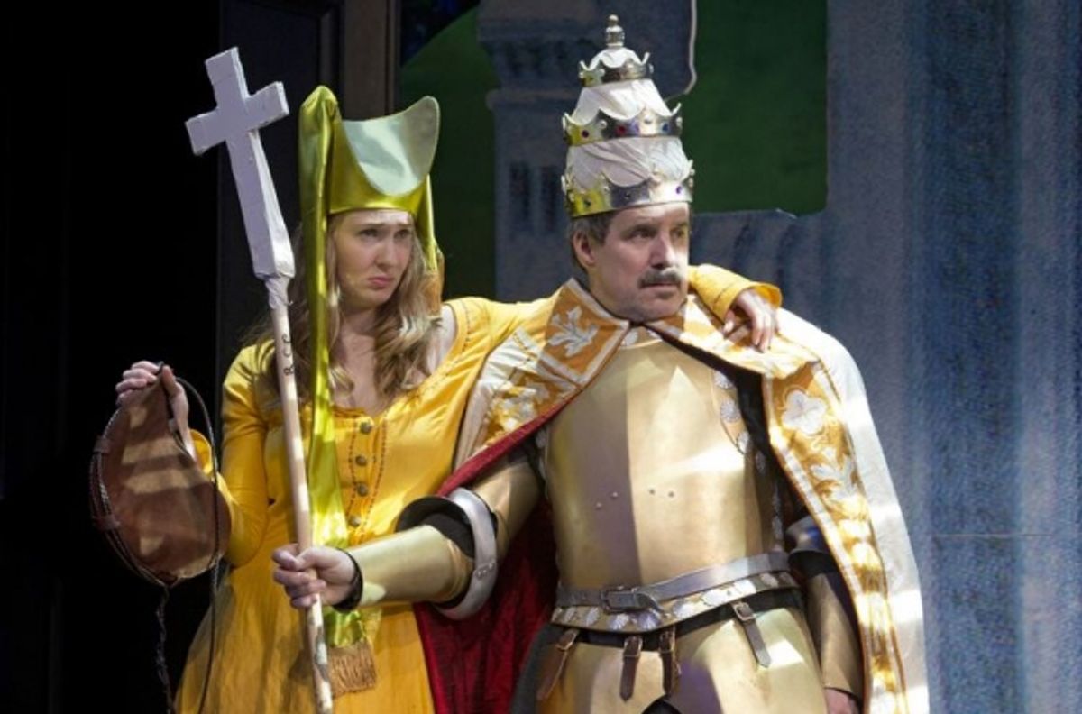 Halley Feiffer, John Pankow at 