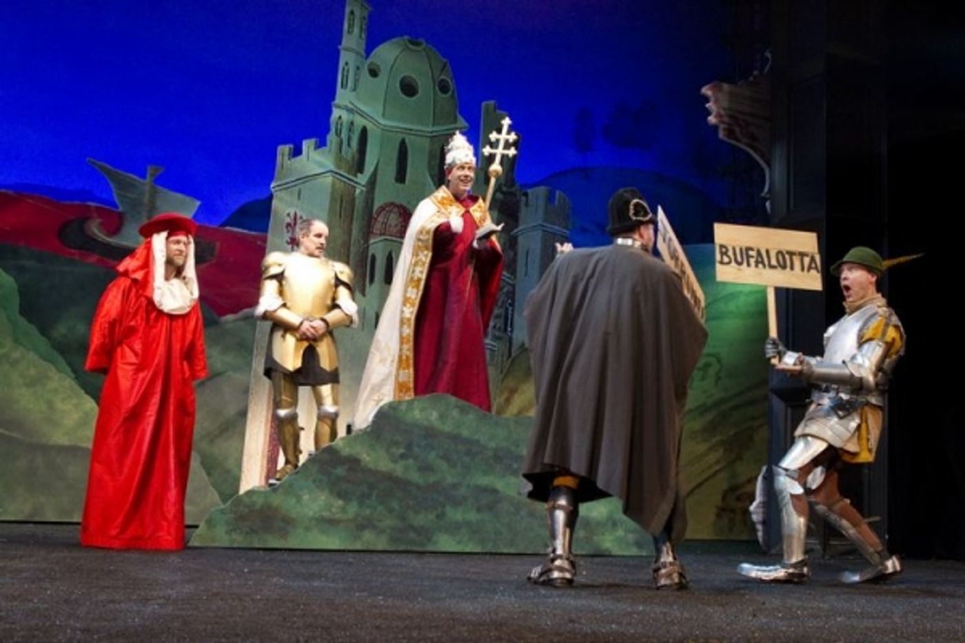 Photo Flash: First Look at Signature Theatre's MEDIEVAL PLAY  Image