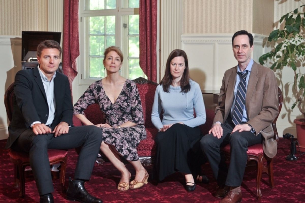 William Connell, Gayton Scott, Annmarie Benedict and Bill Connington at 