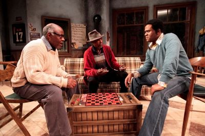 Ellis E. Williams, David McKnight and Larry Bates Photo
