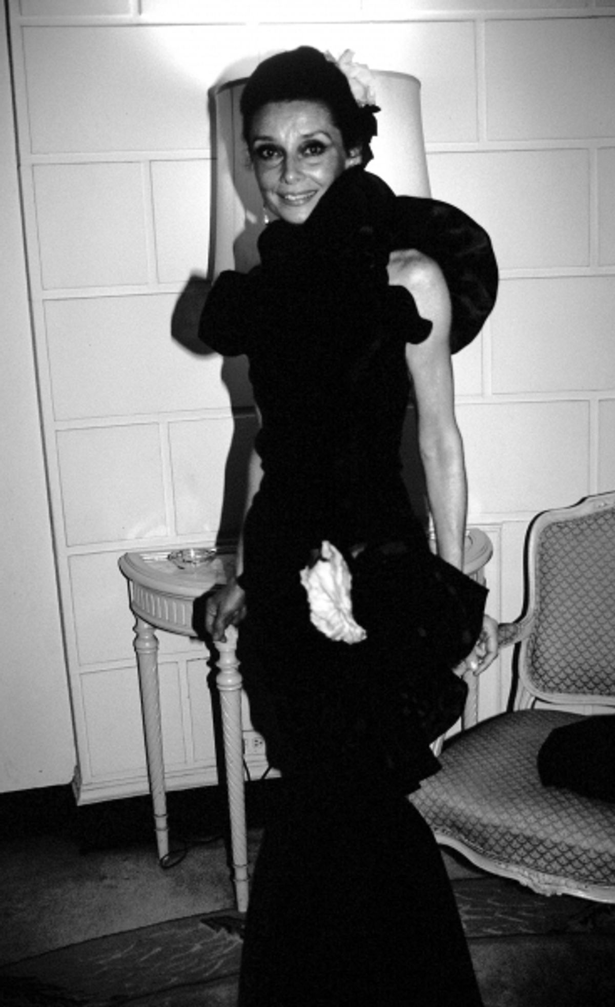 Audrey Hepburn in May of 1982 in New York City.  at 