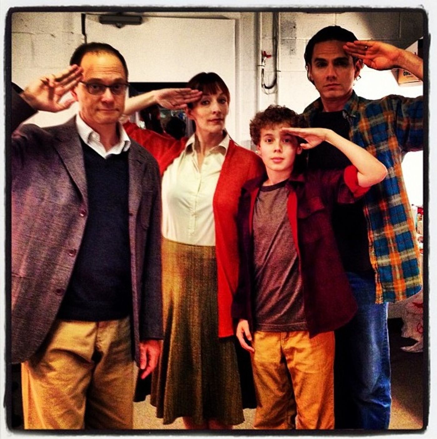 Photo Flash: New Saturday Intermission Pics - HOW TO SUCCEED, NEWSIES, BOOK OF MORMON and More!  Image