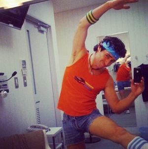 EVITA's Max von Essen in XANADU @ BroadwayWorld EVITA's Max von Essen in XANADU Photo