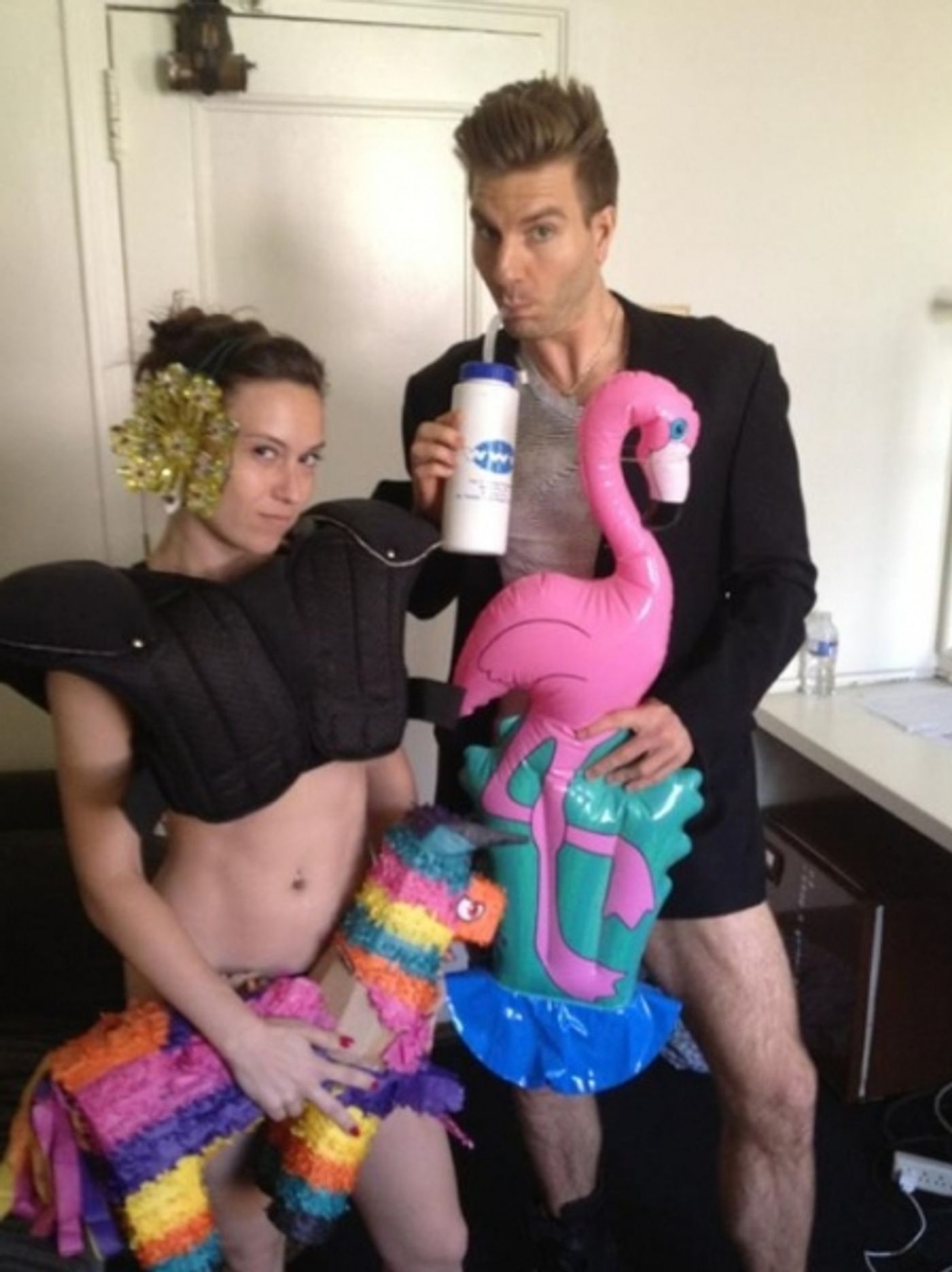 Photo Flash: New Saturday Intermission Pics - HOW TO SUCCEED, NEWSIES, BOOK OF MORMON and More!  Image