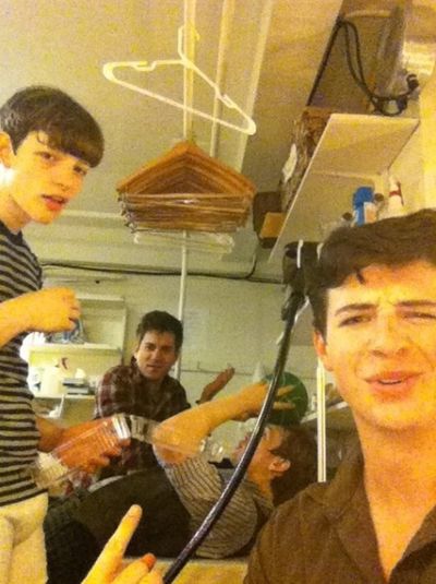 NEWSIES' Jack Scott ‏and Company Photo
