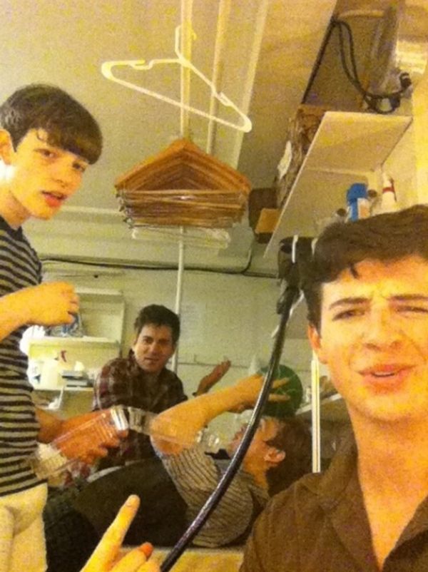 NEWSIES' Jack Scott ‏and Company Photo