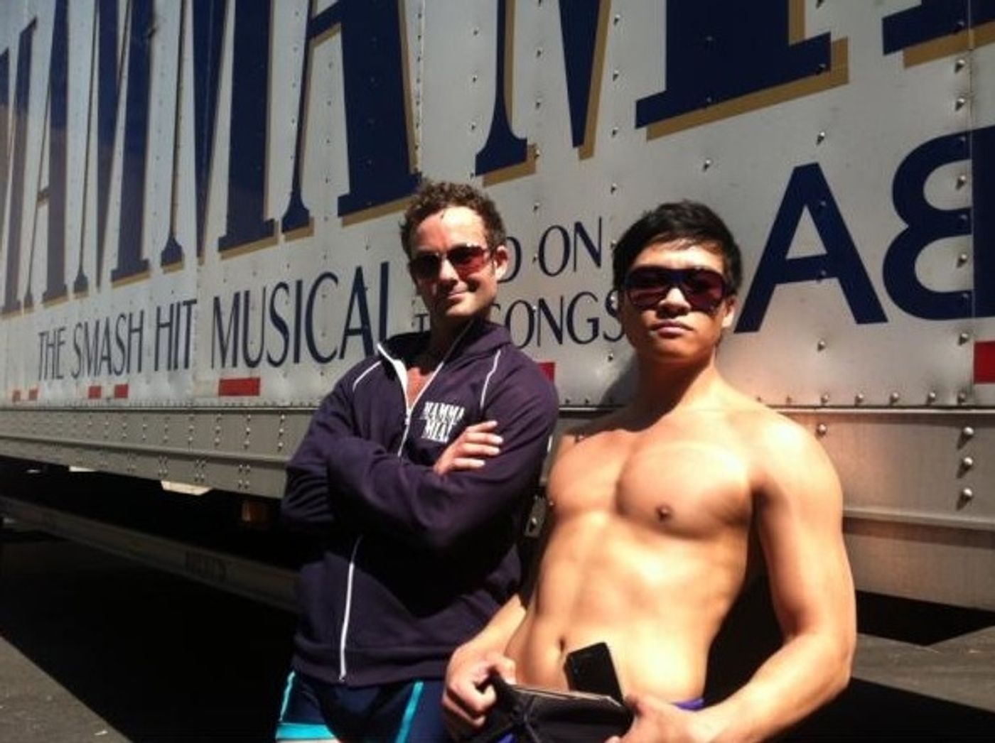 Photo Flash: New Saturday Intermission Pics - HOW TO SUCCEED, NEWSIES, BOOK OF MORMON and More!  Image