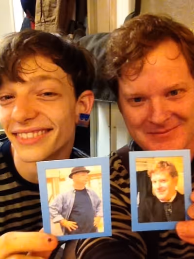 NEWSIES' Mike Faist and Mark Aldrich ‏
 Photo