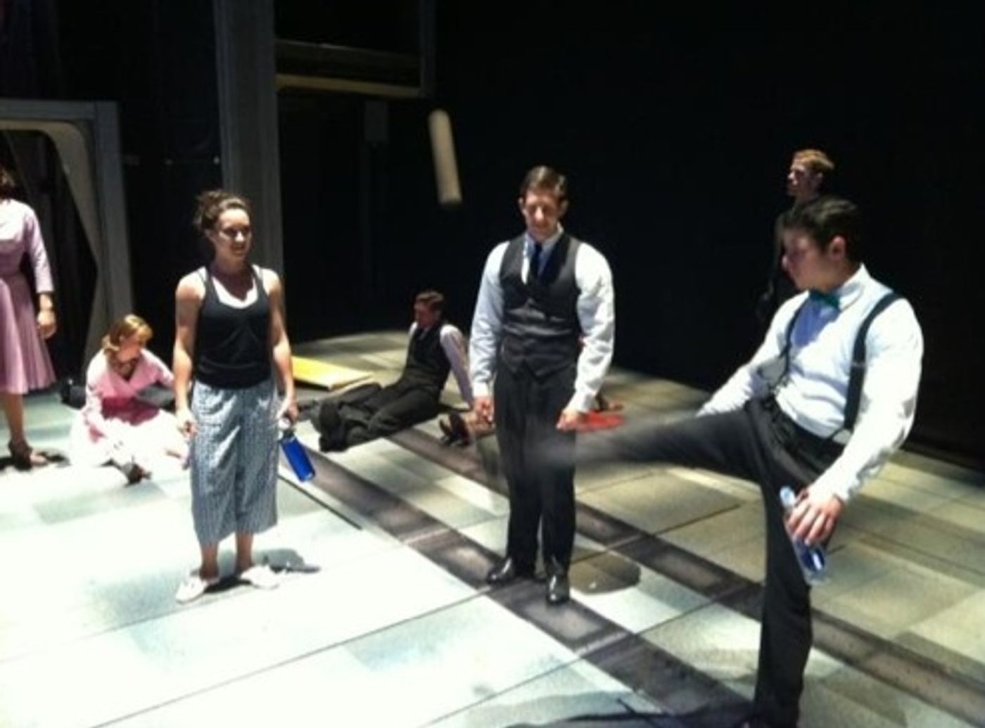 Photo Flash: New Saturday Intermission Pics - HOW TO SUCCEED, NEWSIES, BOOK OF MORMON and More!  Image