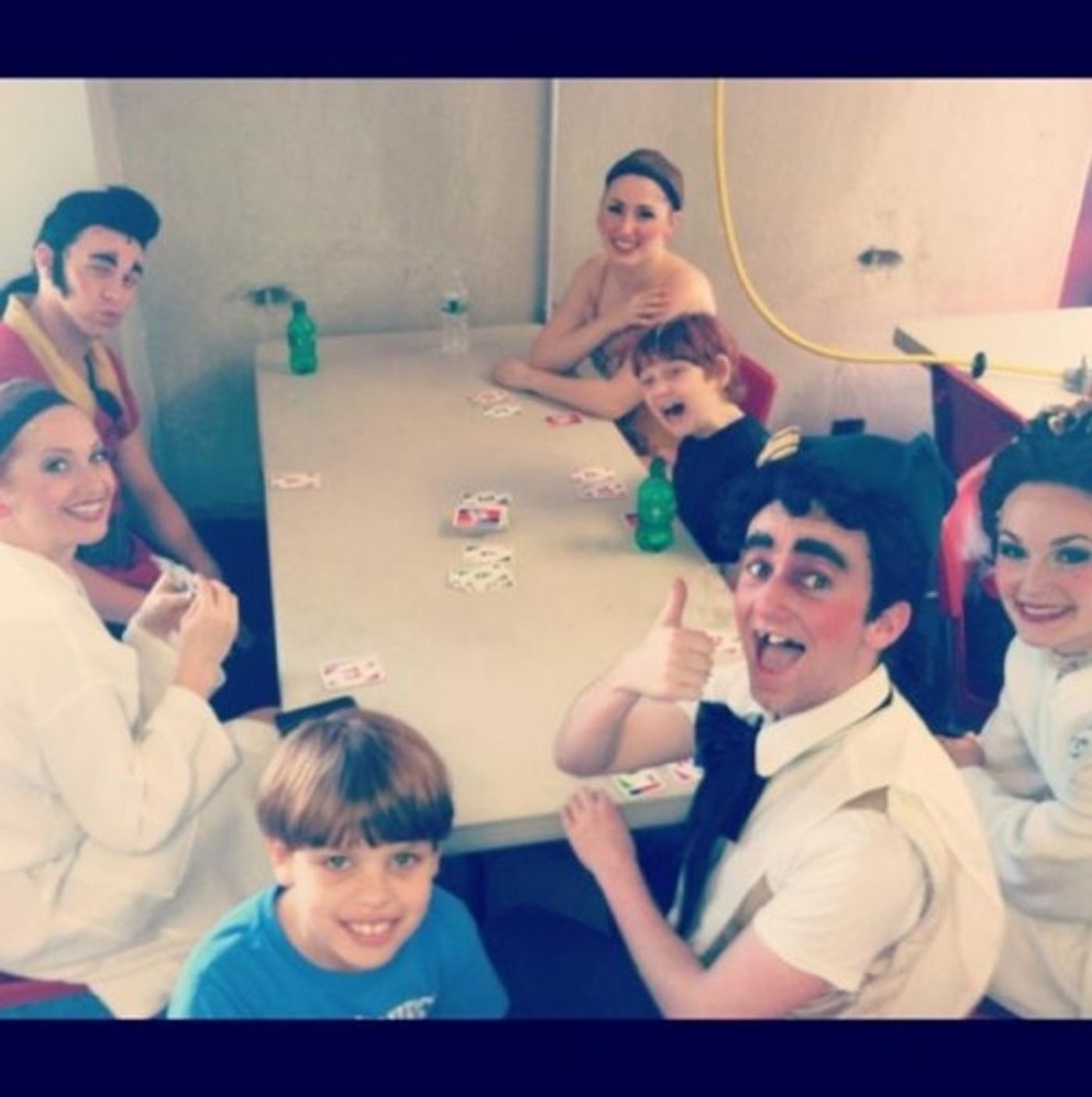 Photo Flash: New Saturday Intermission Pics - HOW TO SUCCEED, NEWSIES, BOOK OF MORMON and More!  Image