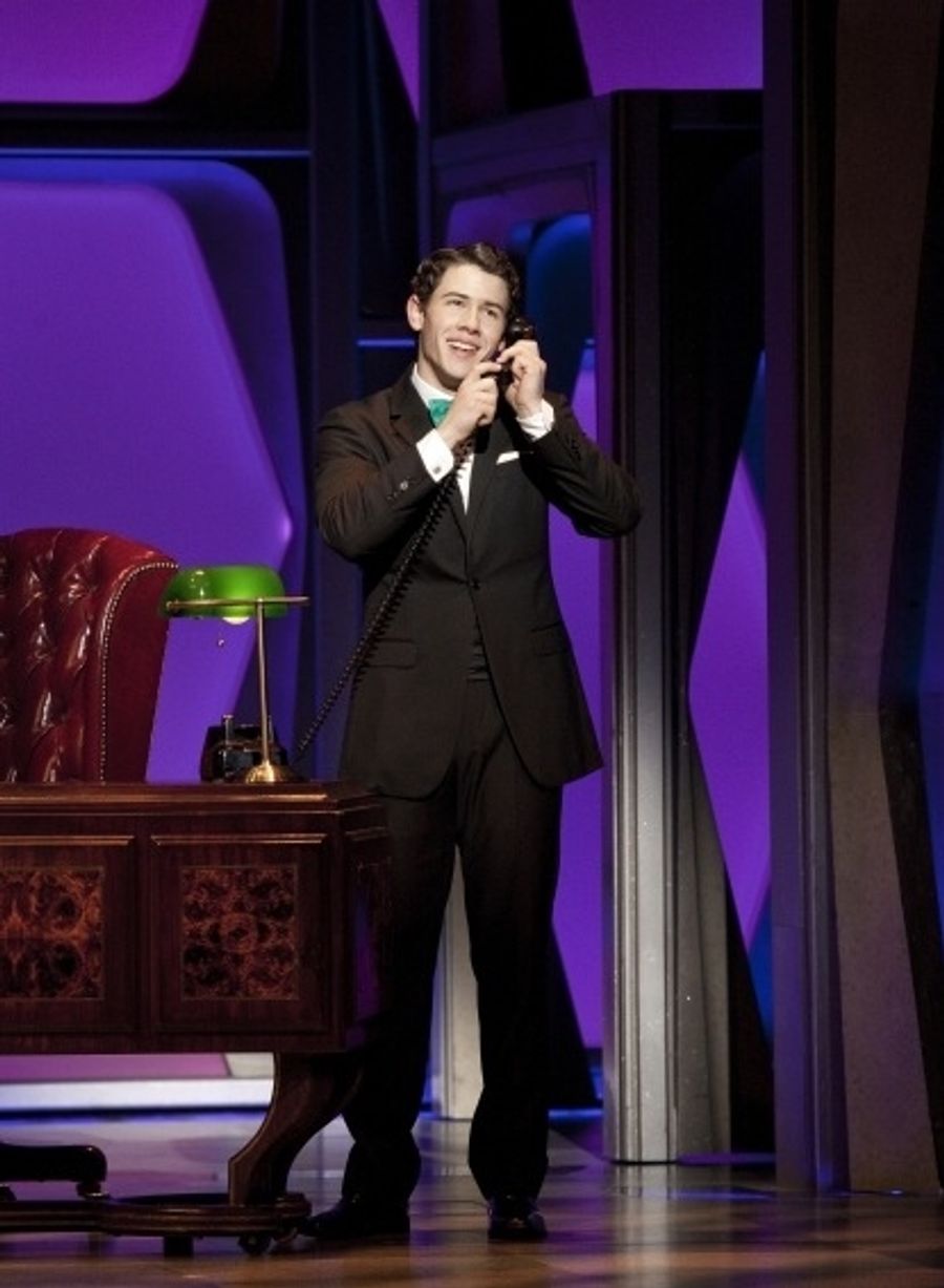 Photo Flashback: HOW TO SUCCEED Closes Today; A Look Back at the Three Finches Image