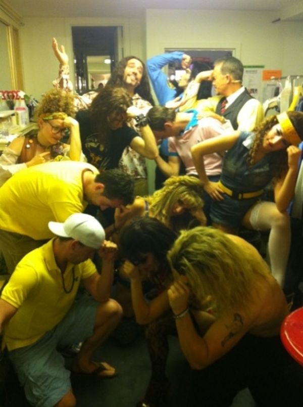 ROCK OF AGES' Neka Zang ‏and Company Photo