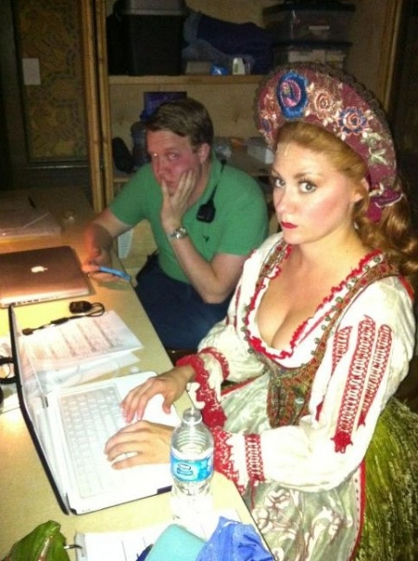 Photo Flash: Evening Saturday Intermission Pic Round-Up - Ricky Martin, NEWSIES and More!  Image