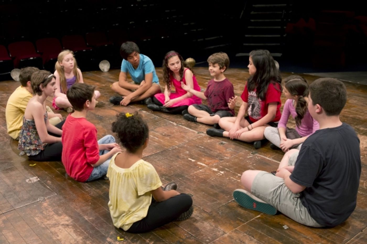 Photo Flash: The 'GODSPELL Cast of 2032' in Rehearsal!  Image