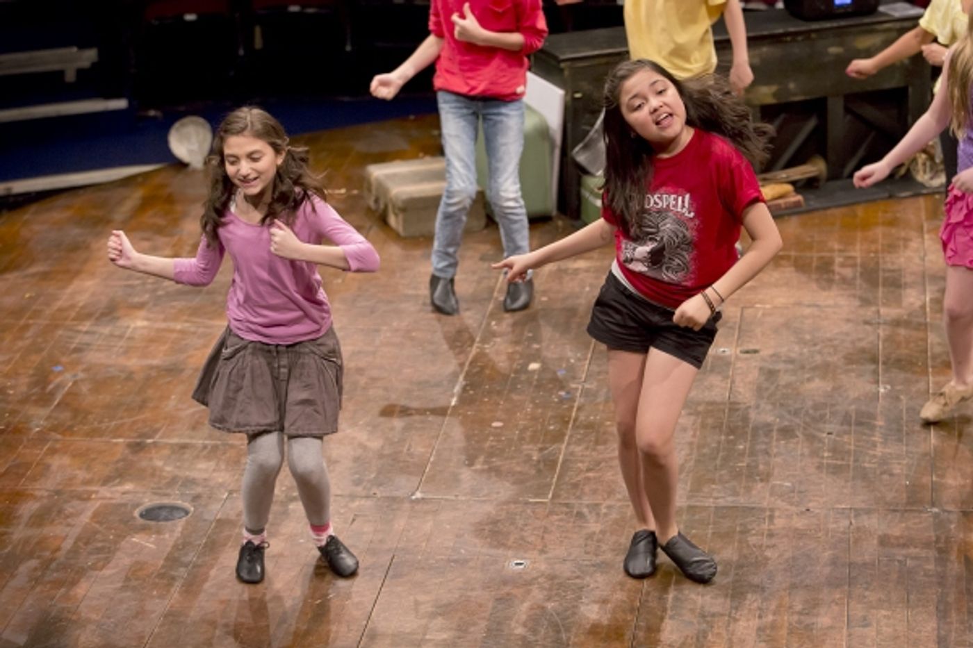 Photo Flash: The 'GODSPELL Cast of 2032' in Rehearsal!  Image