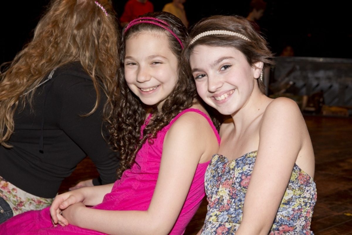 Rebecca Goldfarb (Lindsay) and Holly Block (Swing) at 