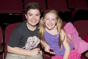 Danny Ward (John the Baptist) and Zoe Considine (Morgan) Photo