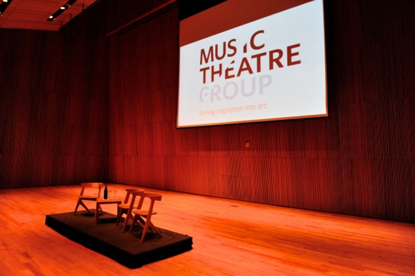 Photo Flash: Music-Theatre Group Chats With Julie Taymor and Elliot Goldenthal Photo Flash: Music-Theatre Group Chats With Julie Taymor and Elliot Goldenthal Image