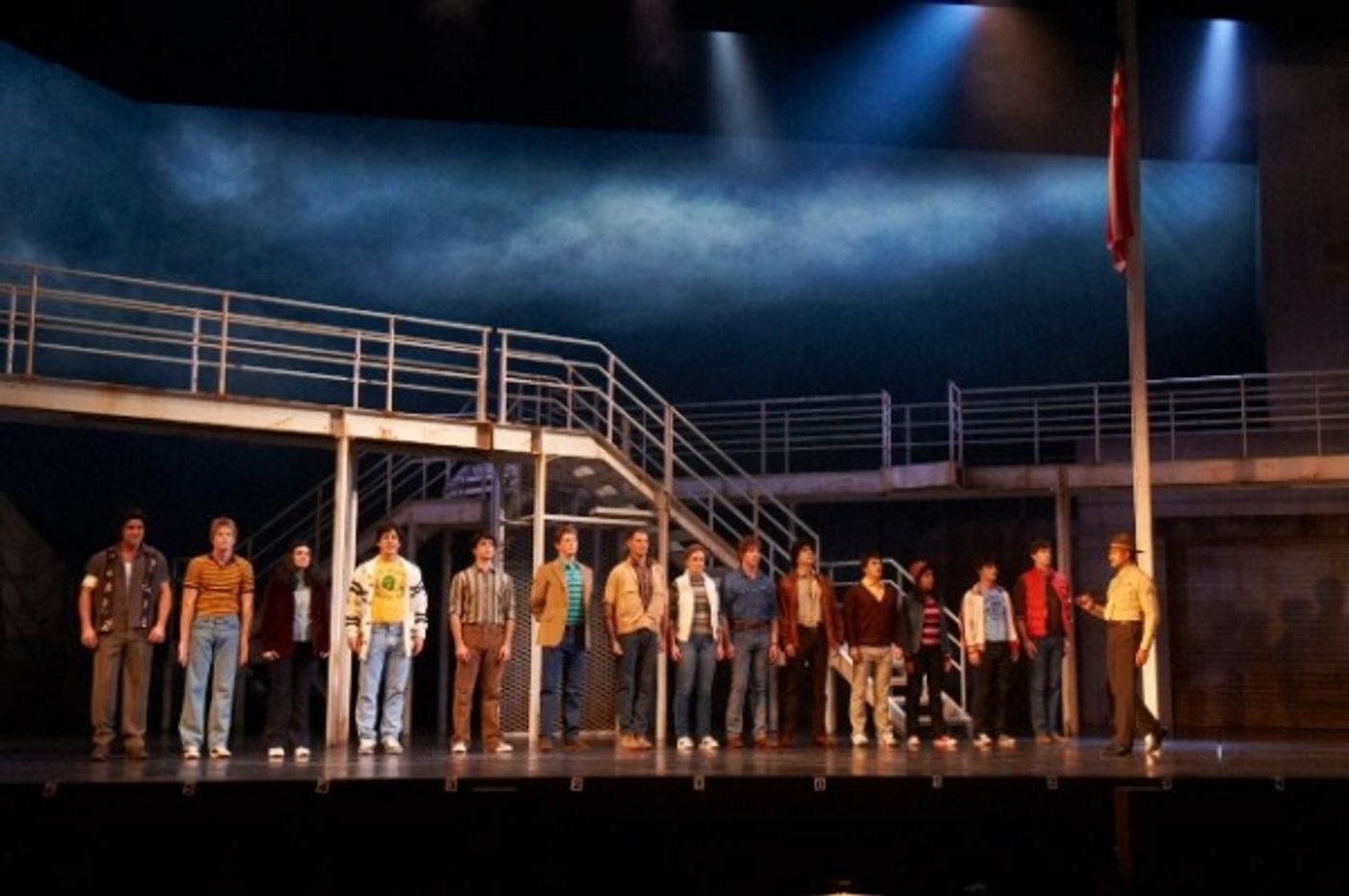 Photo Flash: AN OFFICER AND A GENTLEMAN in Performance!  Image