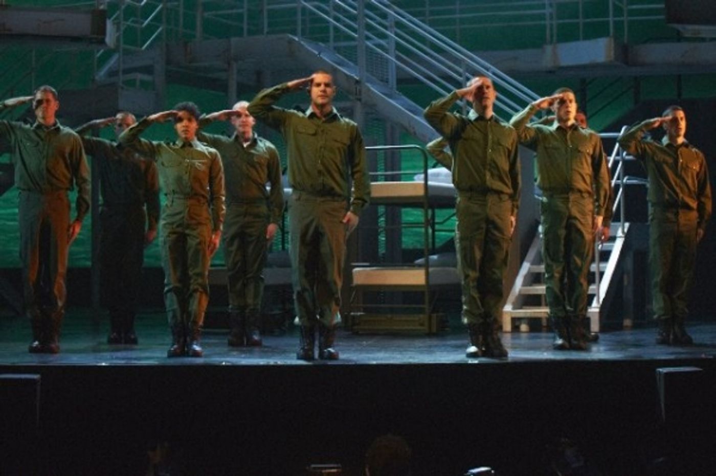 Photo Flash: AN OFFICER AND A GENTLEMAN in Performance!  Image