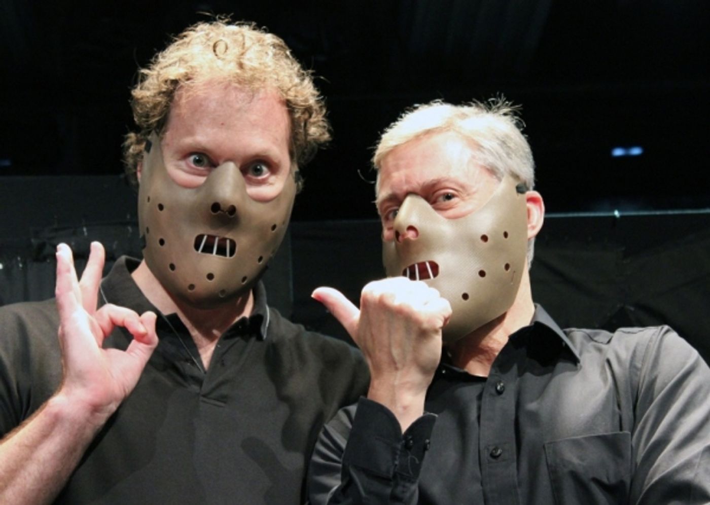 Photo Flash: Next Hannibal Lecter Shuler Hensley Drops in on SILENCE! The Musical  Image