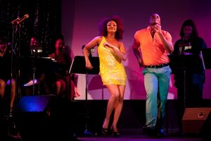 Michael James Scoot and Asmeret Ghebremichael @ BroadwayWorld Michael James Scoot and Asmeret Ghebremichael Photo