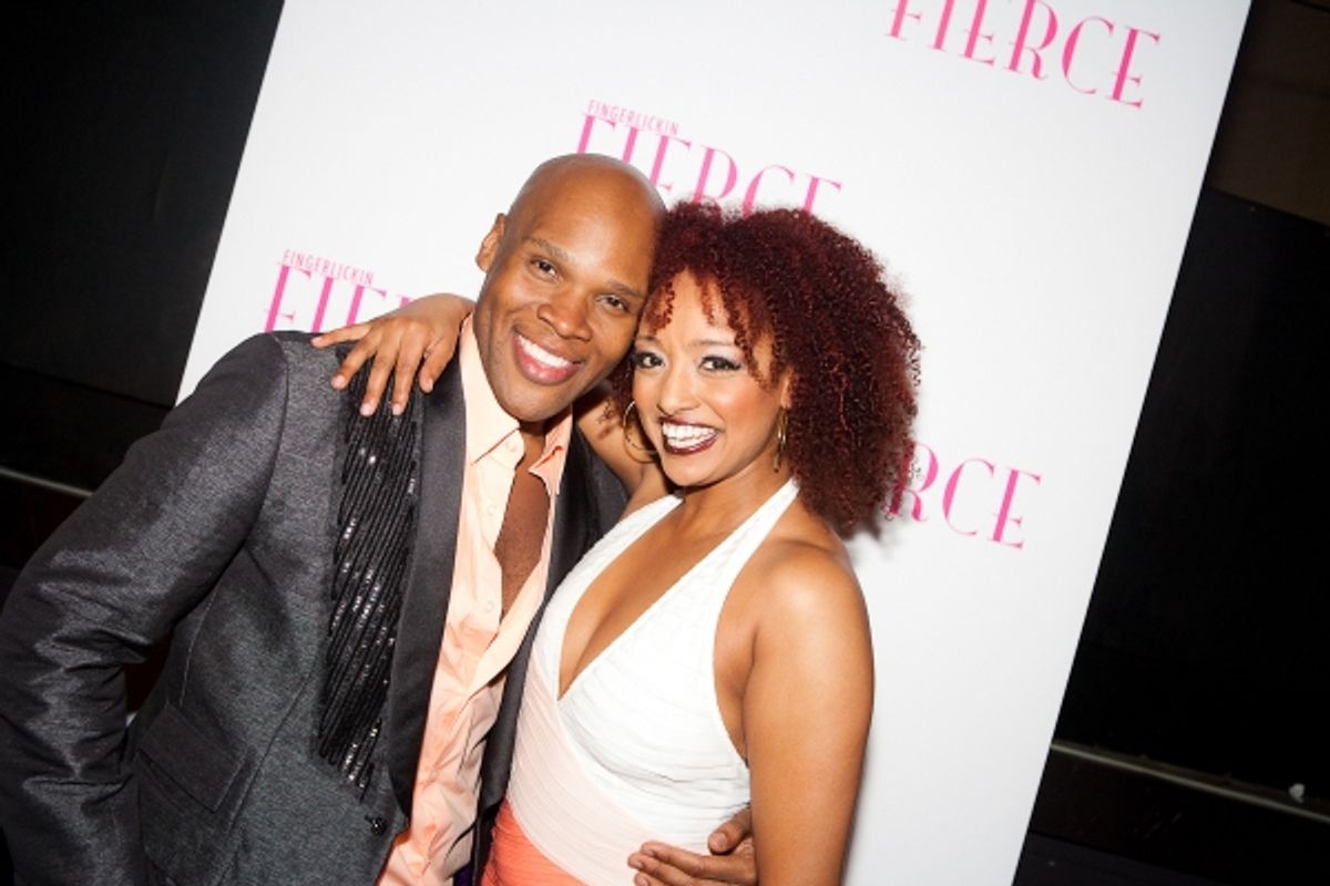 Michael James Scott and Asmeret Ghebremichael
 at 