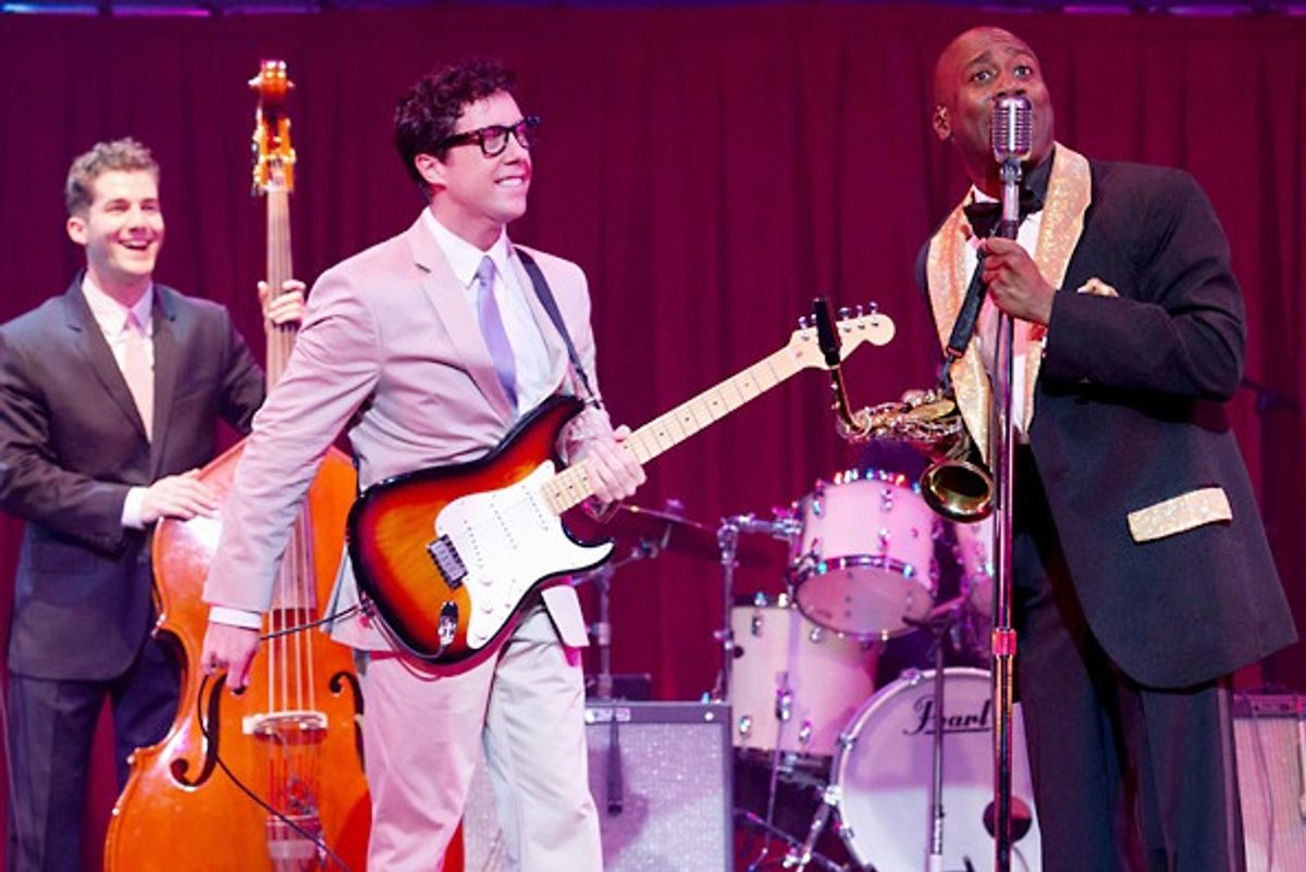 Eli Zoller, Christopher Sutton and Troy Valjean Rucker
 at 