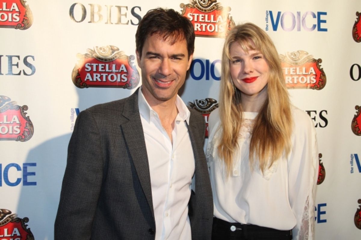 Eric McCormack and Lily Rabe at 
