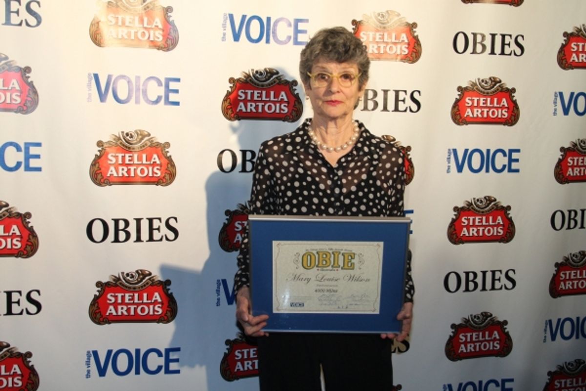 Mary Louise Wilson at 