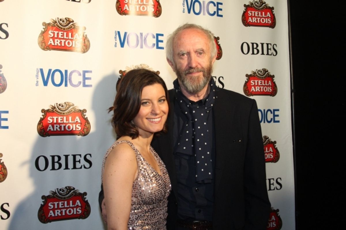 Susan Pourfar and Jonathan Pryce at 
