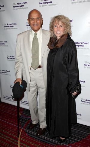 Harry Belafonte & wife Pamela  Photo