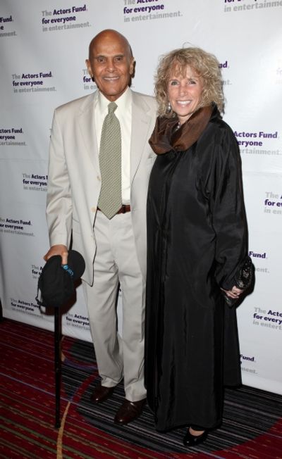 Harry Belafonte & wife Pamela  Photo