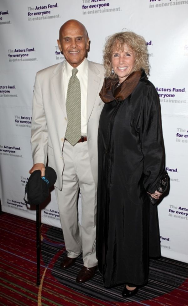 Harry Belafonte & wife Pamela  Photo