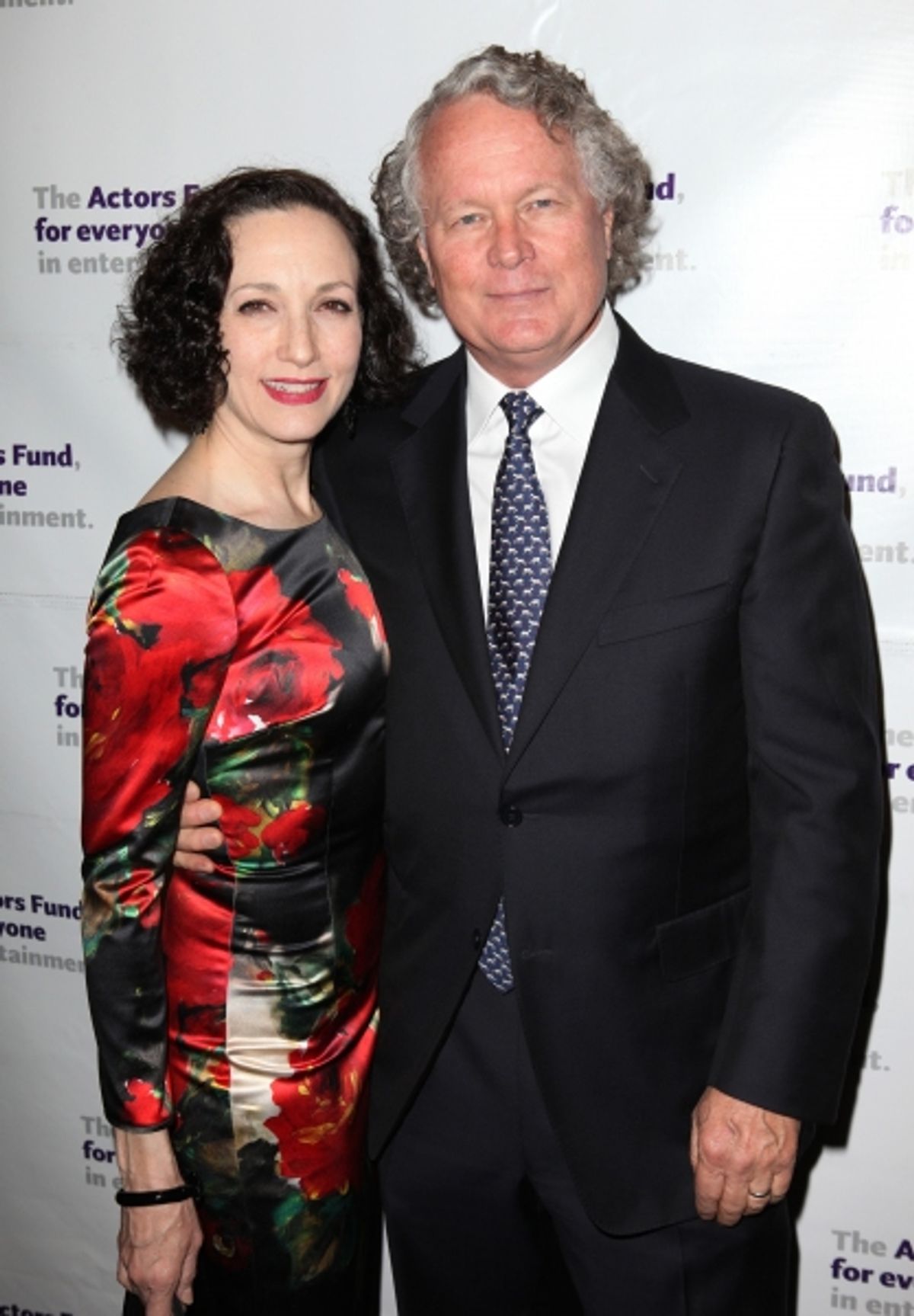 Bebe Neuwirth with her husband, Chris Calkins  at 