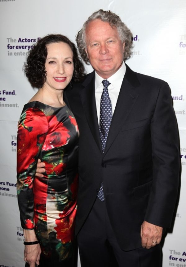 Bebe Neuwirth with her husband, Chris Calkins  Photo