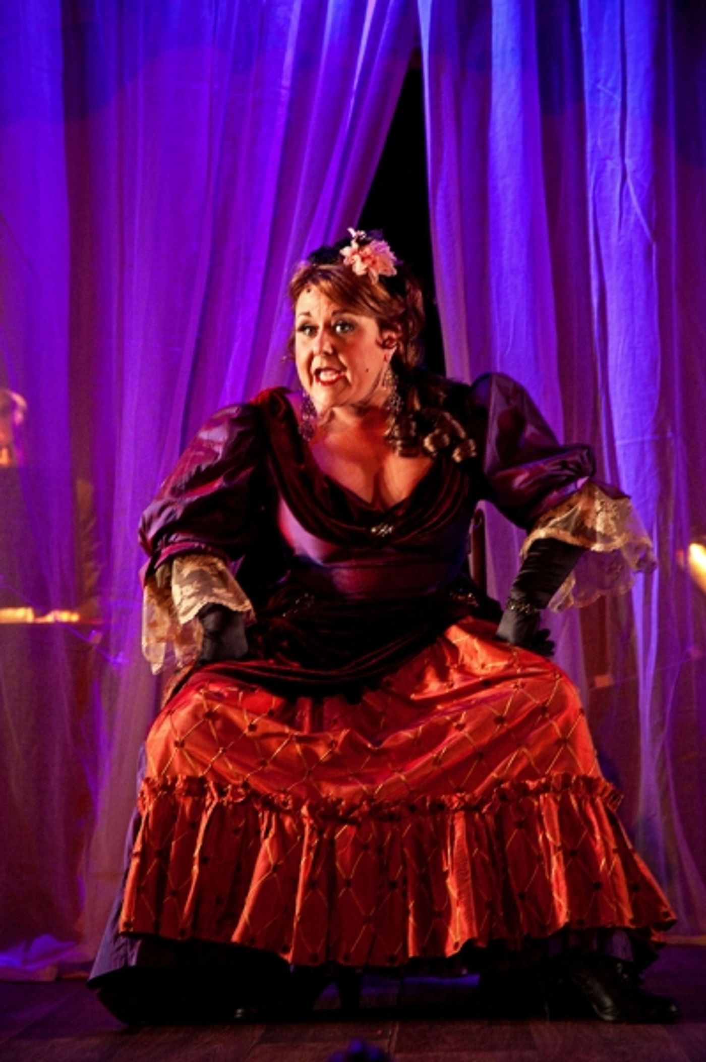 Photo Flash: Sneak Peek at Victoria Farley and Wendi Peters in THE MYSTERY OF EDWIN DROOD - Opens in West End Tonight  Image