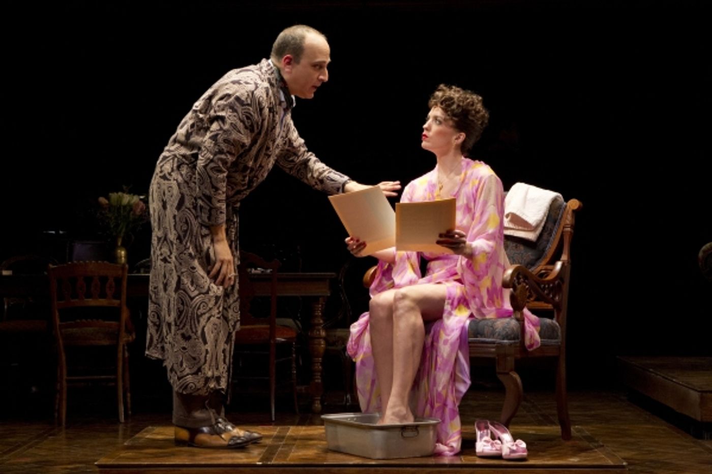 Photo Flash: Public Theater's FEBRUARY HOUSE- Production Shots!  Image