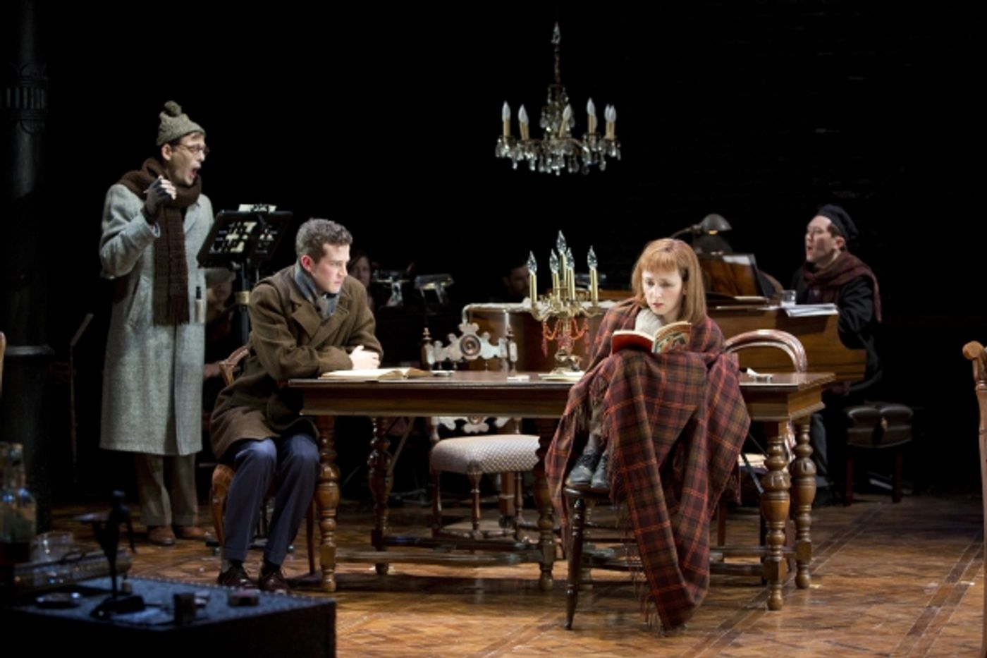 Photo Flash: Public Theater's FEBRUARY HOUSE- Production Shots!  Image