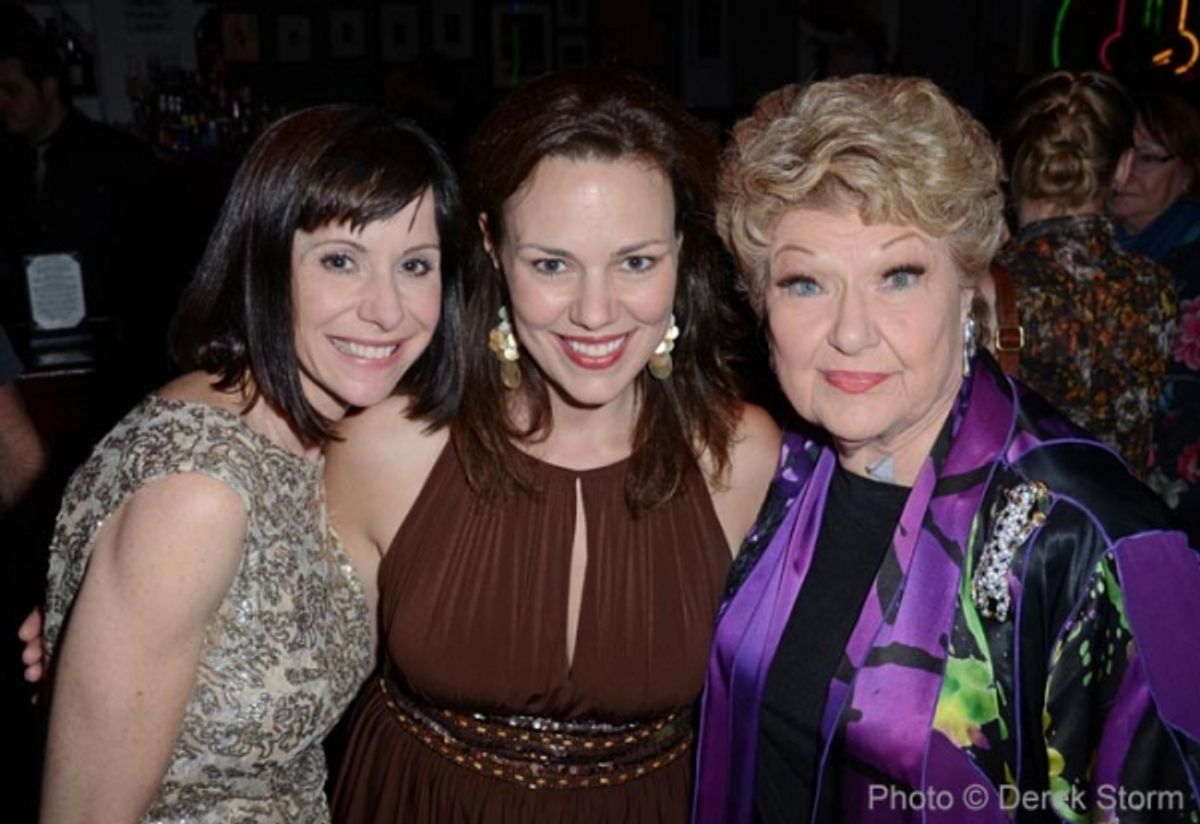 Susan Egan, Georgia Stitt, Marilyn Maye at 