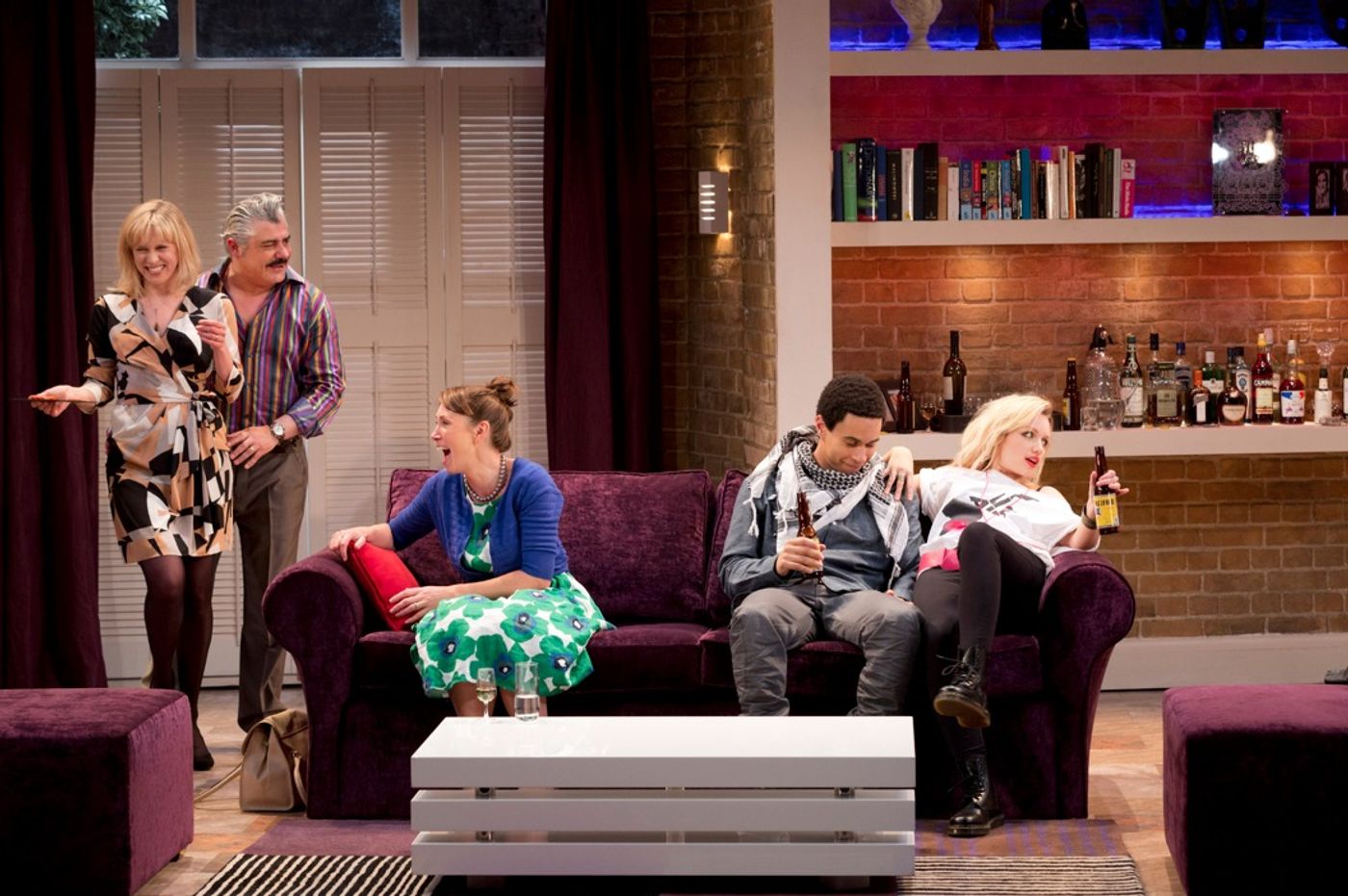 Photo Flash: Emily Berrington, Darrell D'Silva et al. in CHILDREN'S CHILDREN at Almeida  Image